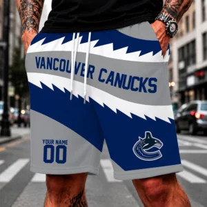Limited Edition – Customized NHL Vancouver Canucks Short Pants