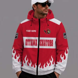 Limited Edition – Customized NHL Ottawa Senators Windbreaker Jacket