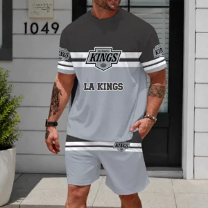 Limited Edition – Customized NHL Los Angeles Kings Unisex T-Shirt & Shorts Set