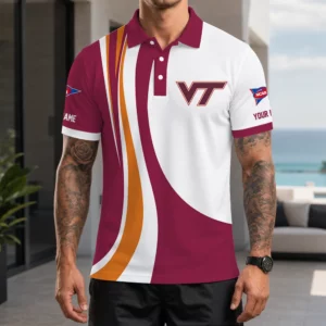 Limited Edition – Customized NCAA Virginia Tech Hokies Polo Shirt