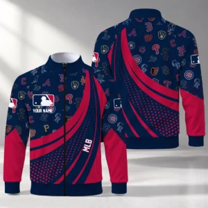 Limited Edition – Customized MLB All Teams Stand Collar Jacket