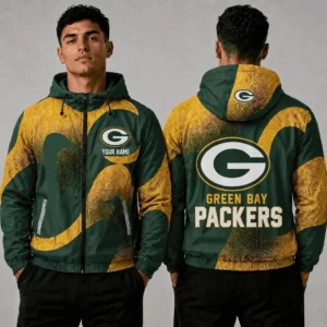 Limited Edition – Customized NFL Green Bay Packers Windbreaker Jacket