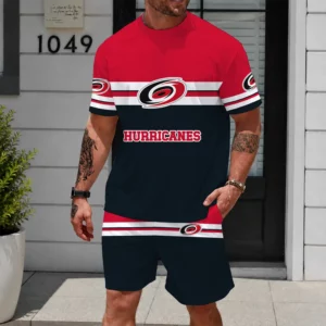 Limited Edition – Customized NHL Carolina Hurricanes Unisex T-Shirt & Shorts Set