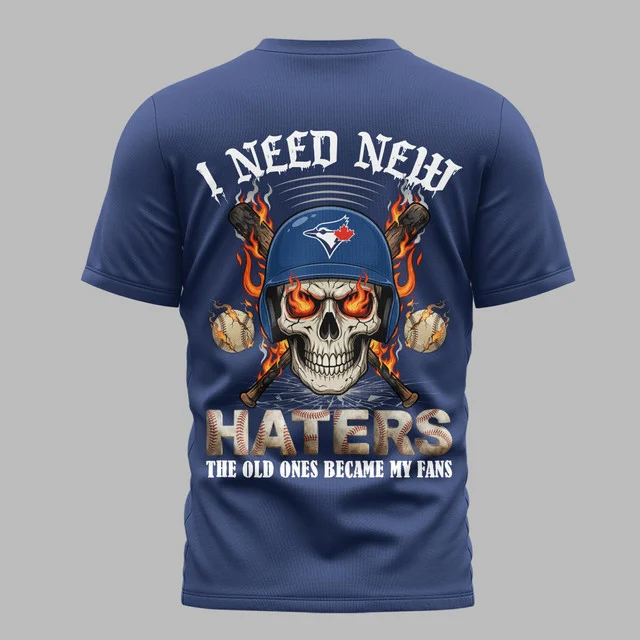 Limited Edition – Customized MLB Toronto Blue Jays Muticolor T-Shirt - Image 3