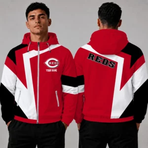 Limited Edition – Customized MLB Cincinnati Reds Windbreaker Jacket