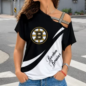 Limited Edition – Customized NHL Boston Bruins Shoulder Shirt