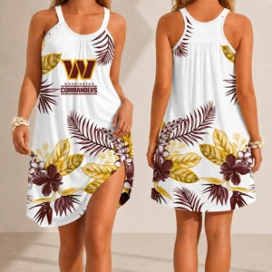 Limited Edition – Customized NFL Washington Commanders Camisole Dress