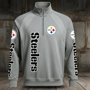 Limited Edition – Customized NFL Pittsburgh Steelers Men’s Multicolor Quarter-Zip Pullover