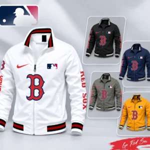 Limited Edition – Customized MLB Boston Red Sox Multicolor Men’s Casual Jacket