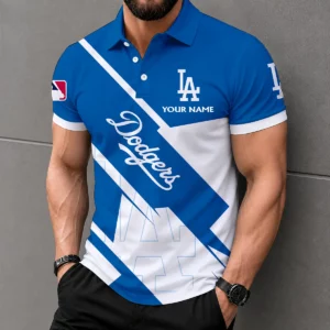 Limited Edition – Customized MLB Los Angeles Dodgers Polo Shirt