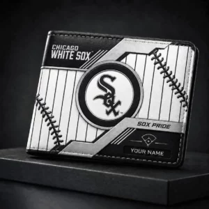 Limited Edition – Customized MLB Chicago White Sox Leather Wallet