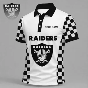 Limited Edition – Customized NFL Las Vegas Raiders Polo Shirt