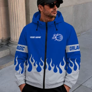 Limited Edition – Customized NBA Orlando Magic Windbreaker Jacket