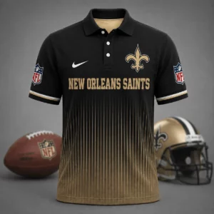 Limited Edition – Customized NFL New Orleans Saints Polo Shirt
