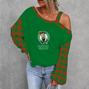 Limited Edition – Customized NBA Boston Celtics Drop Shoulder Sweatshirt