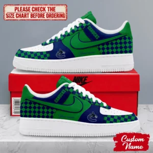 Limited Edition – Customized NHLcouver Canucks Af1 Shoes