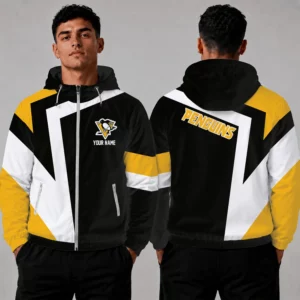 Limited Edition – Customized NHL Pittsburgh Penguins Windbreaker Jacket