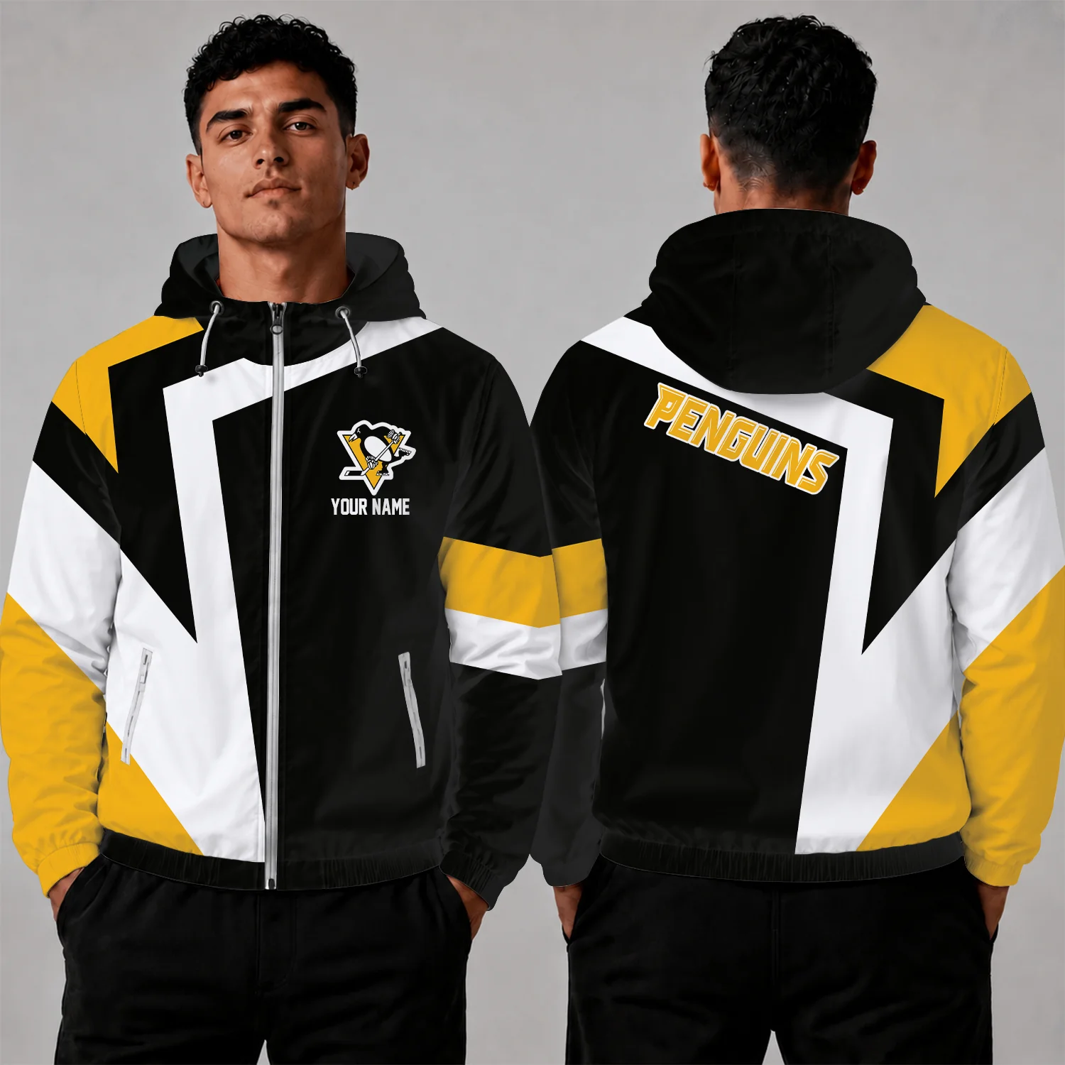 Limited Edition – Customized NHL Pittsburgh Penguins Windbreaker Jacket