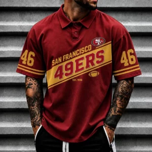 Limited Edition – Customized NFL San Francisco 49Ers Polo Shirt