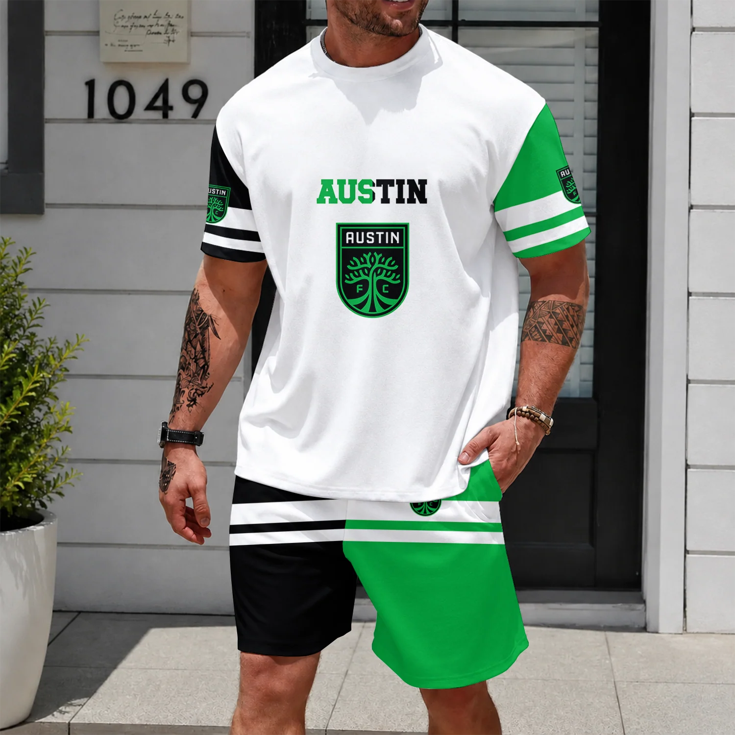 Limited Edition – Customized MLS Austin Fc Unisex T-Shirt & Shorts Set