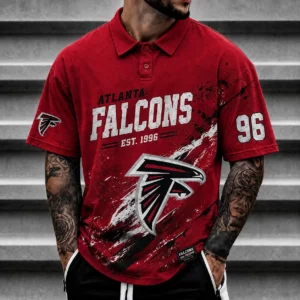 Limited Edition – Customized NFL Atlanta Falcons Polo Shirt