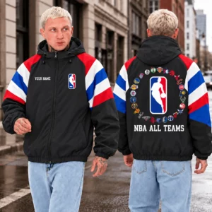 Limited Edition – Customized NBA All Teams Windbreaker Jacket