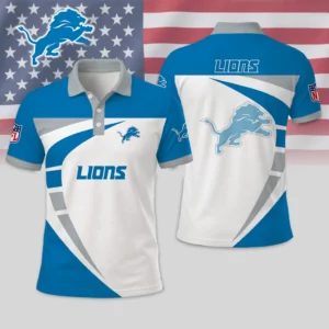 Limited Edition – Customized NFL Detroit Lions Polo Shirt