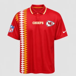 Limited Edition – Customized NFL Kansas City Chiefs Polo Shirt