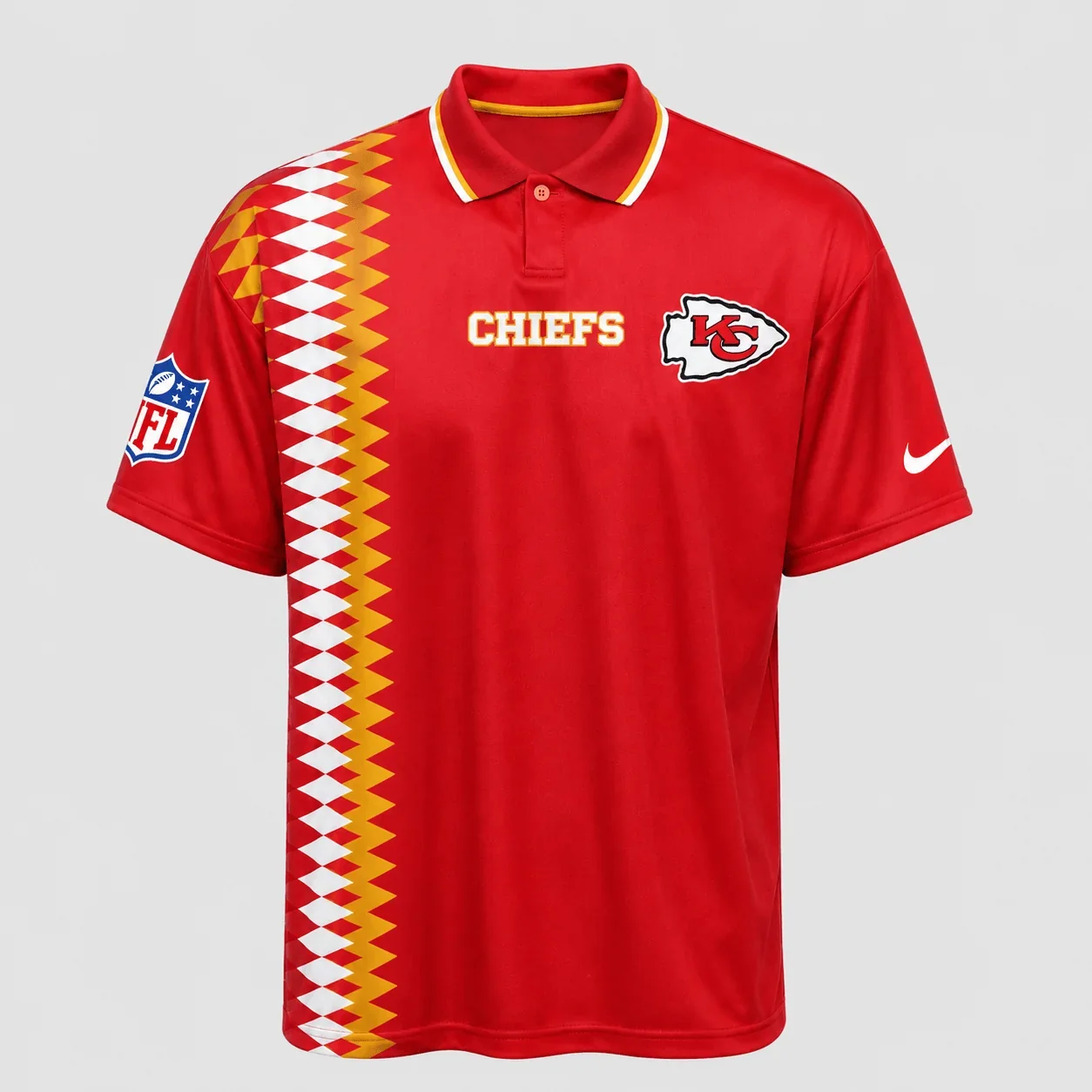 Limited Edition – Customized NFL Kansas City Chiefs Polo Shirt