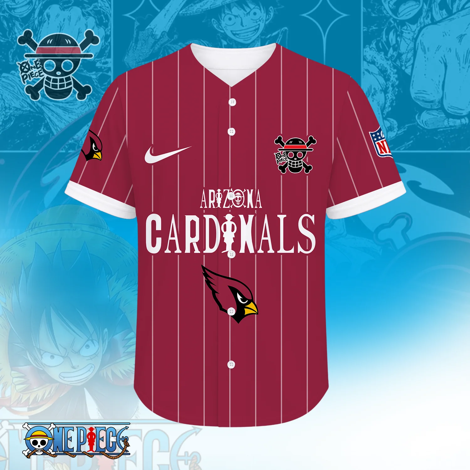 Limited Edition – Customized NFL Arizona Cardinals Baseball Jersey