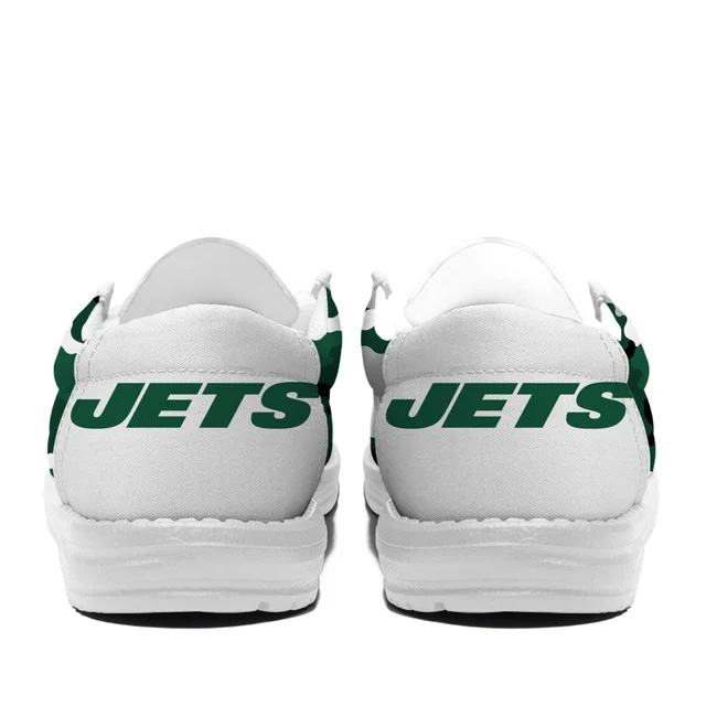 Limited Edition – Customized NFL New York Jets Loafer Shoes - Image 3