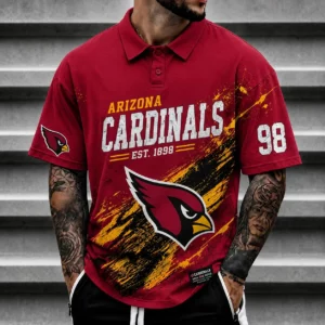 Limited Edition – Customized NFL Arizona Cardinals Polo Shirt