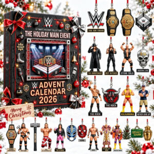 WWE Advent Calendar 2026 WWE Christmas Countdown Box Christmas Gifts For Men