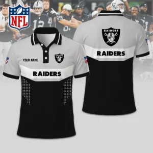 Limited Edition – Customized NFL Las Vegas Raiders Polo Shirt