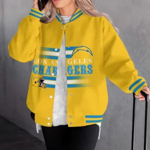 Limited Edition – Customized NFL Los Angeles Chargers Satin Varsity & Baseball Jacket