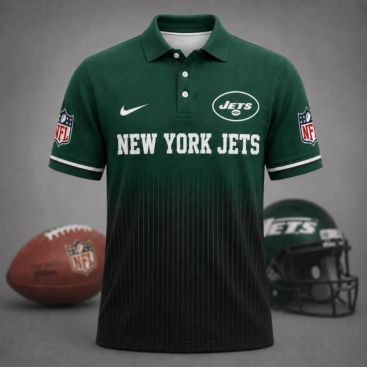 Limited Edition – Customized NFL New York Jets Polo Shirt