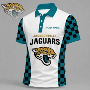 Limited Edition – Customized NFL Jacksonville Jaguars Polo Shirt