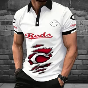 Limited Edition – Customized MLB Cincinnati Reds Polo Shirt