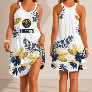Limited Edition – Customized NBA Denver Nuggets Camisole Dress