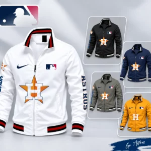 Limited Edition – Customized MLB Houston Astros Multicolor Men’s Casual Jacket