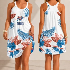 Limited Edition – Customized NBA Oklahoma City Thunder Camisole Dress