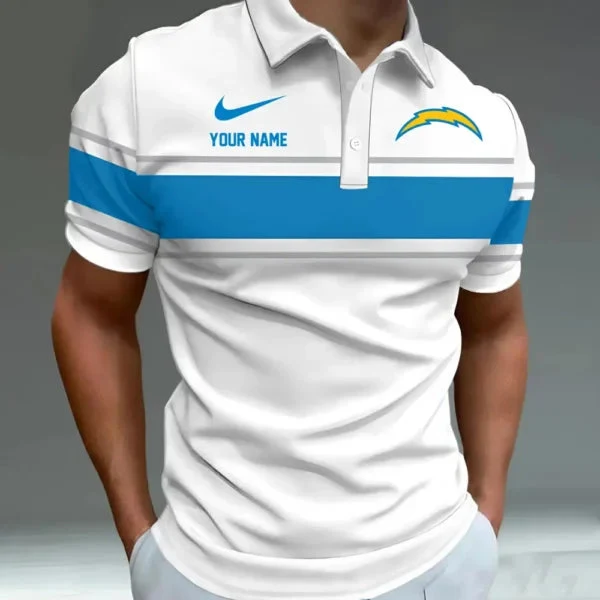 Limited Edition – Customized NFL Los Angeles Chargers Polo Shirt