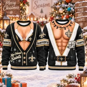 Limited Edition – Customized NFL New Orleans Saints Christmas Unisex Sweatshirt