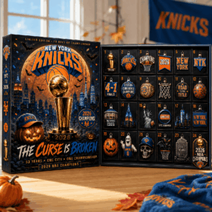 Custom New York Knicks Halloween Blind Box Advent Calendar 2026 Knicks Halloween Merch