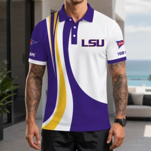 Limited Edition – Customized NCAA Lsu Tigers Polo Shirt
