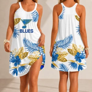 Limited Edition – Customized NHL St. Louis Blues Camisole Dress