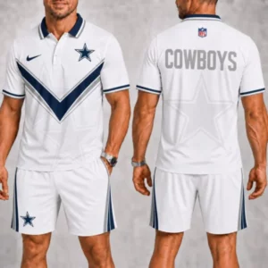 Limited Edition – Customized NFL Dallas Cowboys Polo Shirt & Short Pants