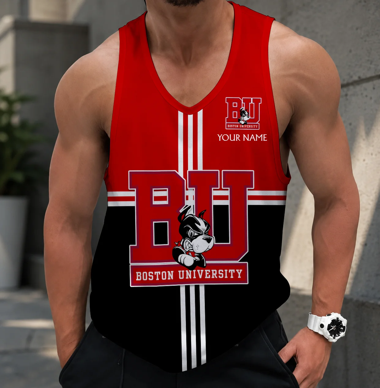 Limited Edition – Customized NCAA Boston University Terriers Unisex Tank Top