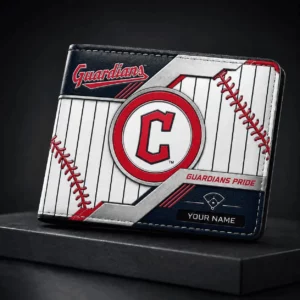 Limited Edition – Customized MLB Cleveland Guardians Leather Wallet
