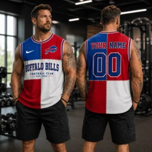 Limited Edition – Customized NFL Buffalo Bills Men’s Gym Shirt